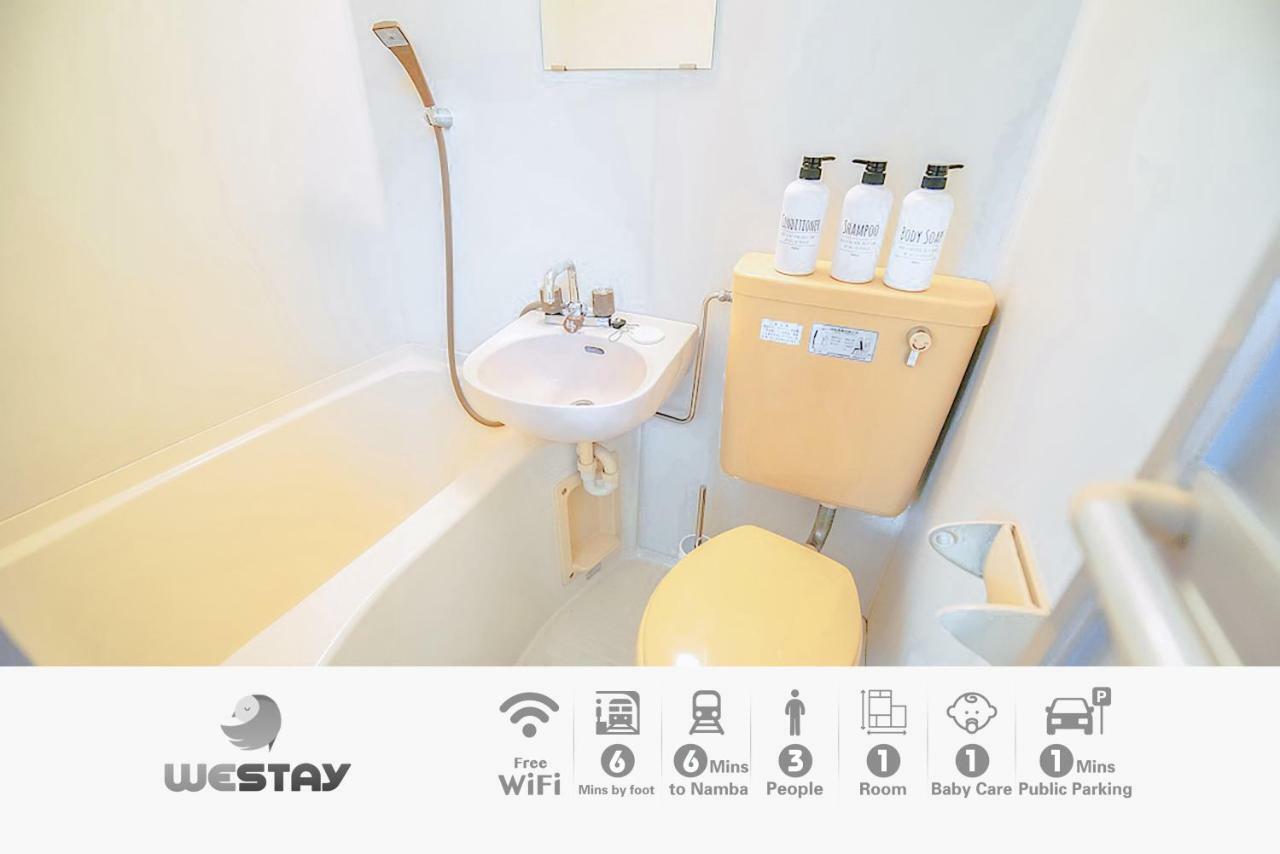 Westay Designers House/6 Mins To Shinsaibashi202 Osaka Exteriör bild